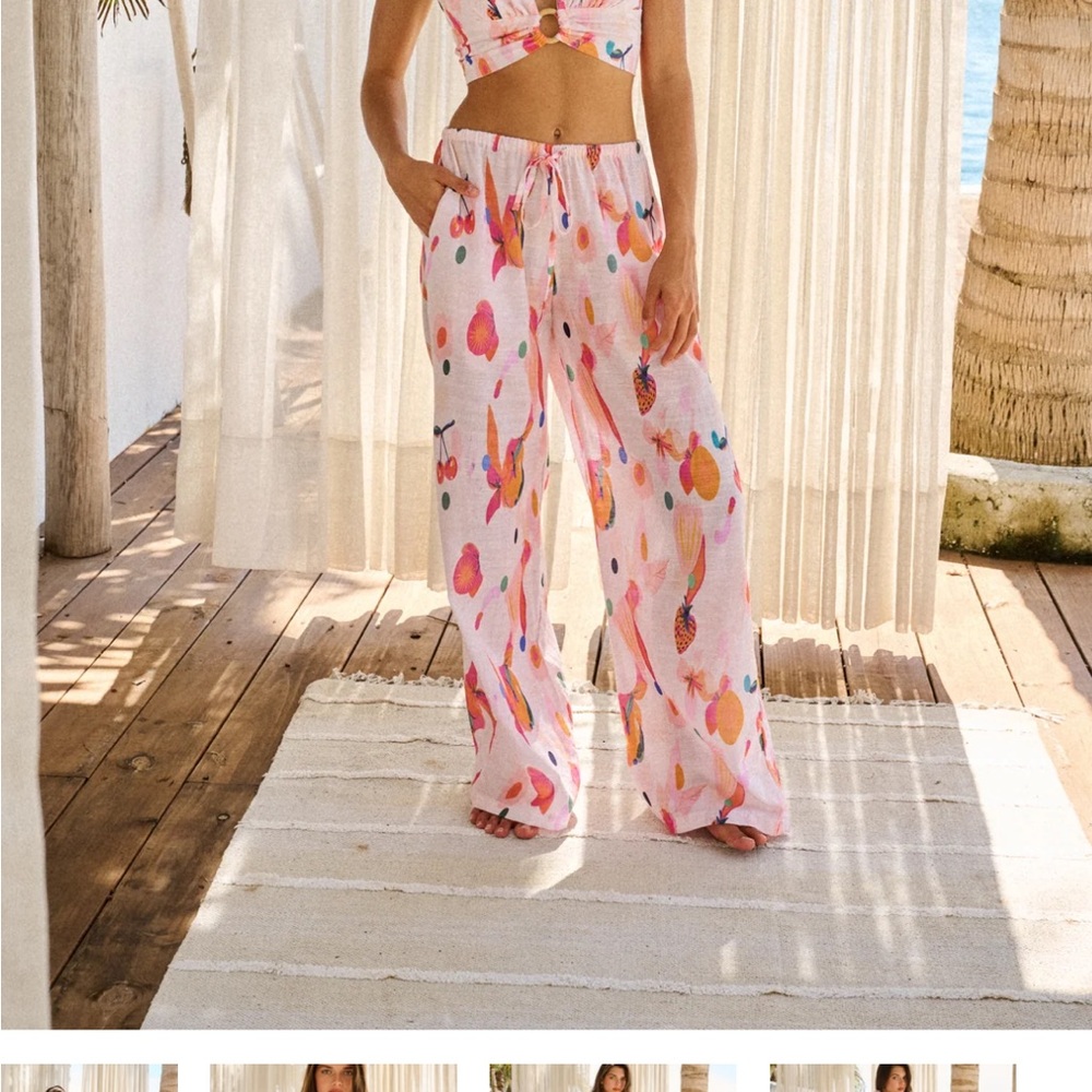 Pink and Orange Chiara Pants
